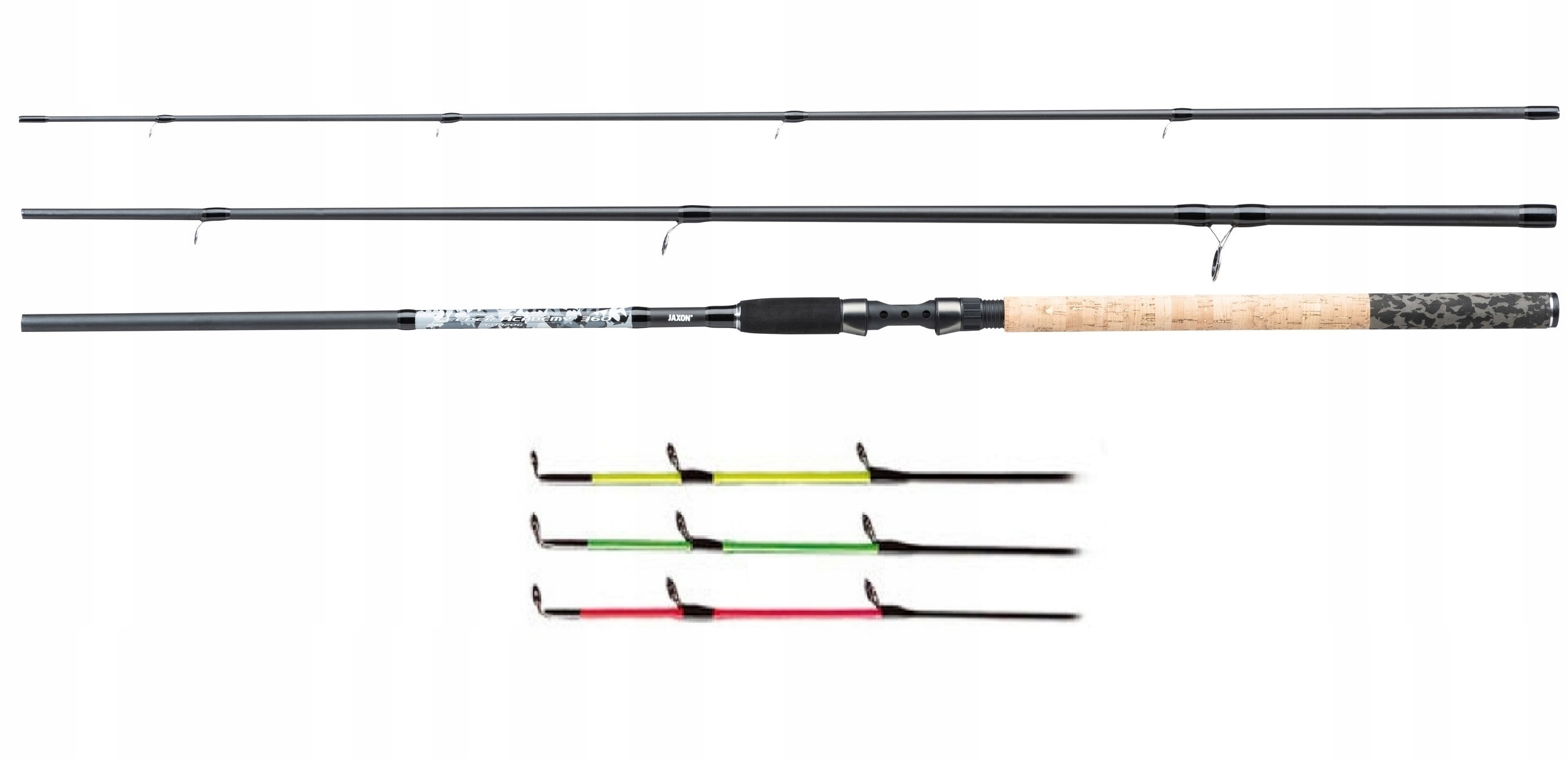 Jaxon Wędka Method Feeder Academy X 3,90m 40-90g 3+3 Szczytówki