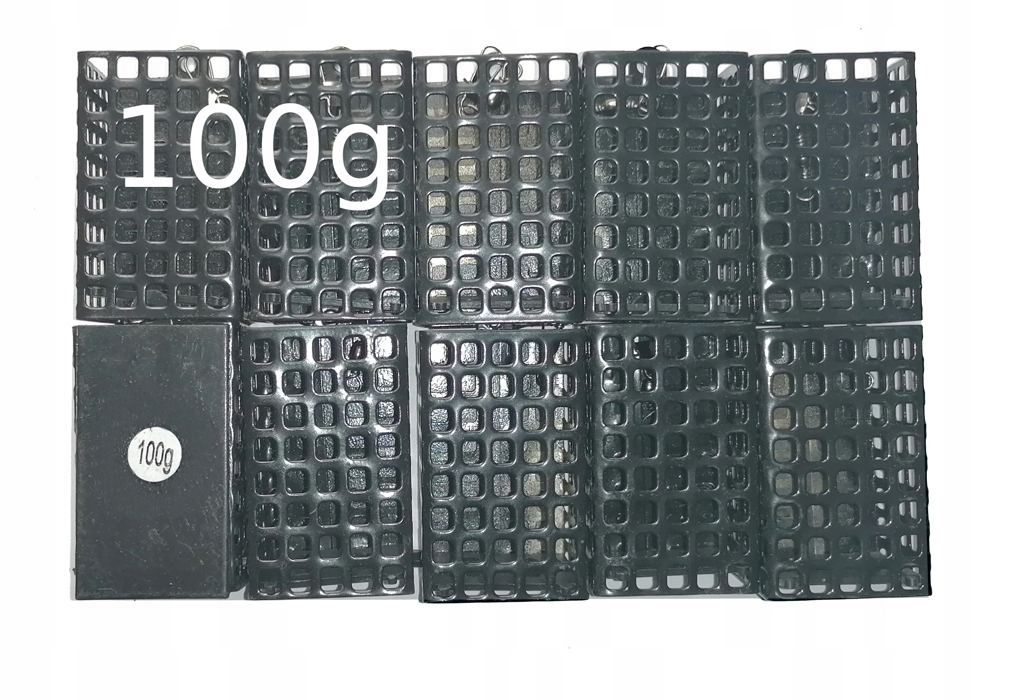 

Zestaw 10x Koszyk Koszyczek Zanętowy 100G +gratis
