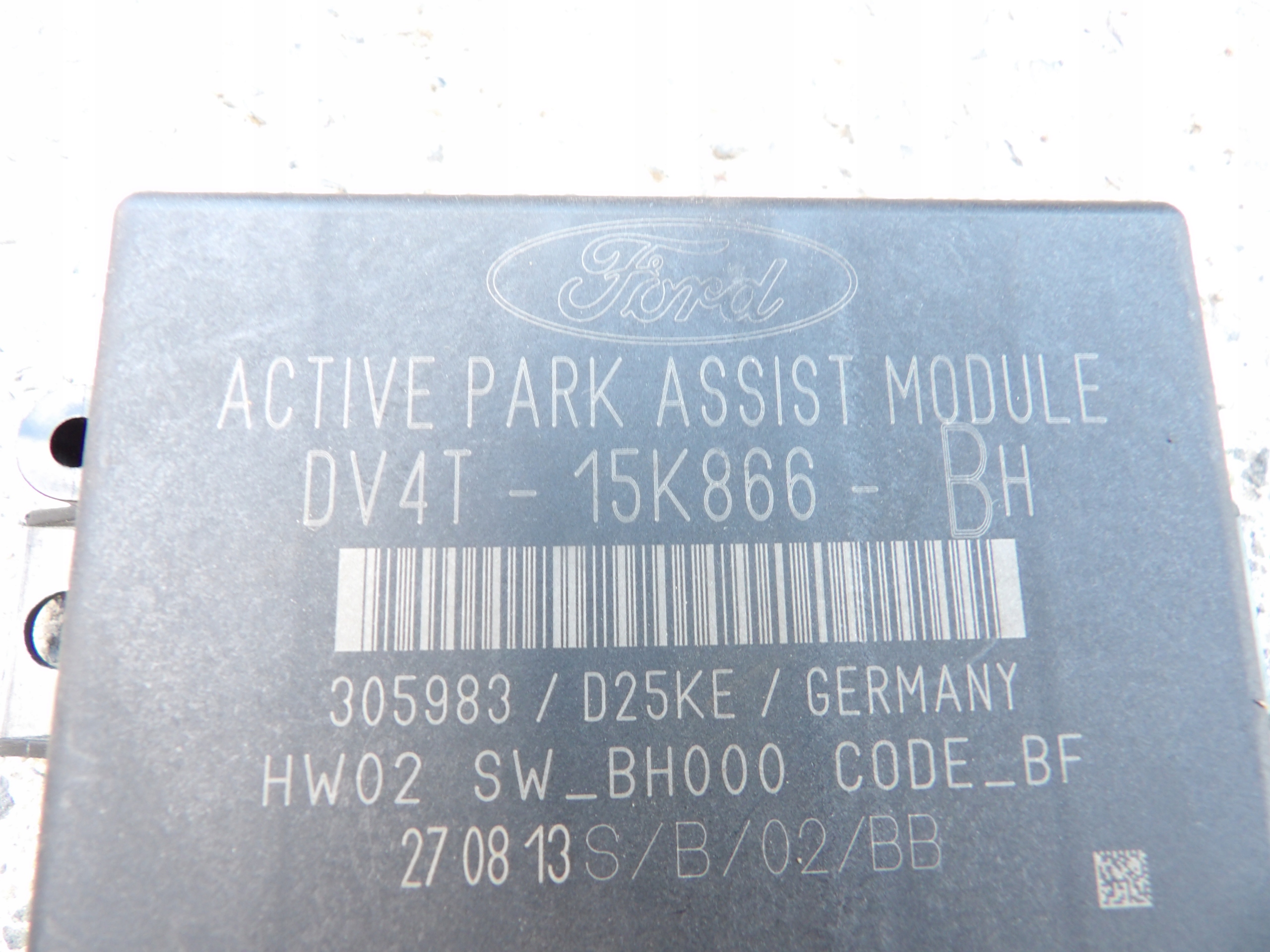 FORD KUGA MK2 module CZUJNIKOW reversing PDC
