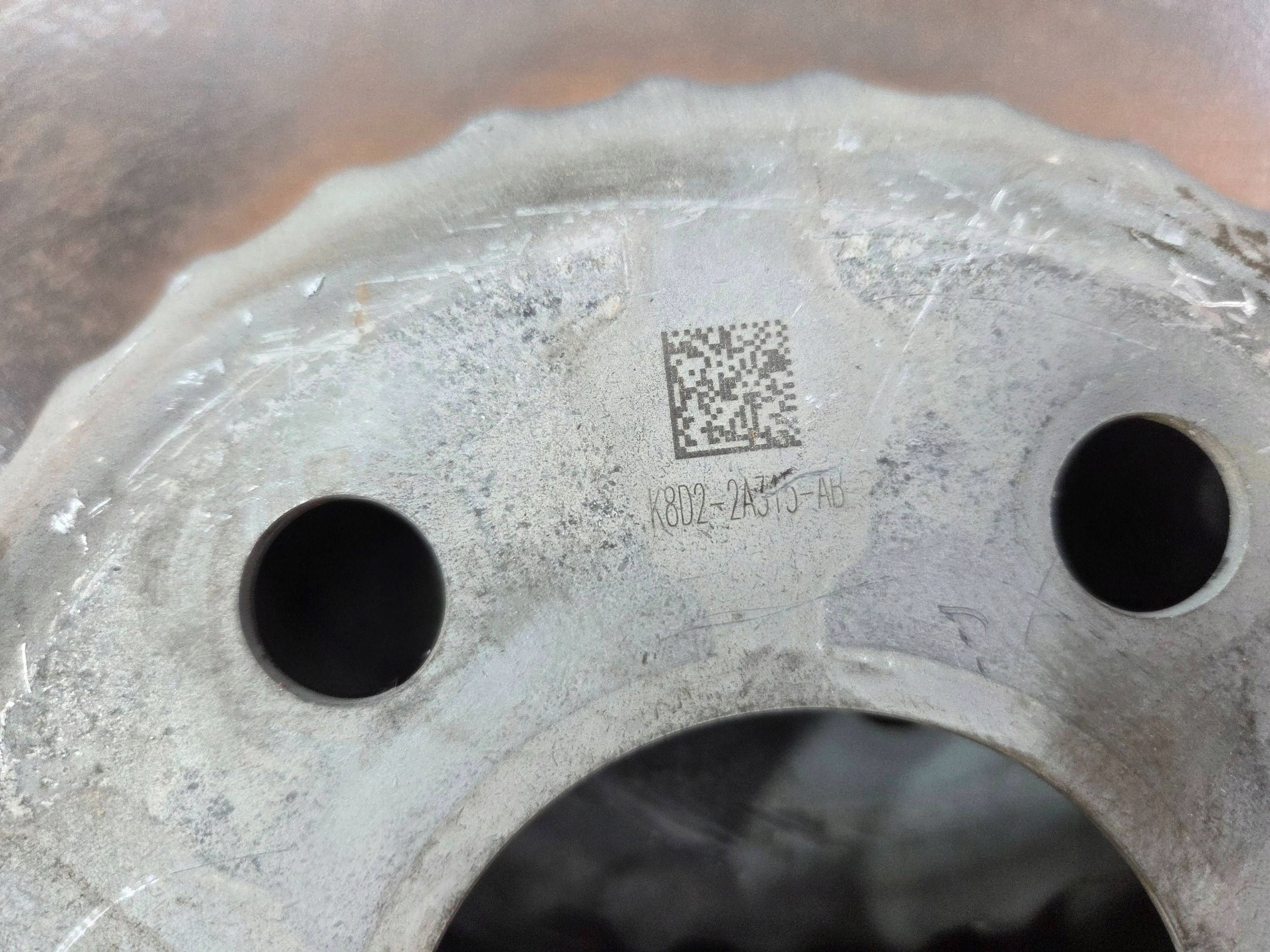 Land Rover Range Rover Evoque L551 discs brake rear. + plates ( T58)