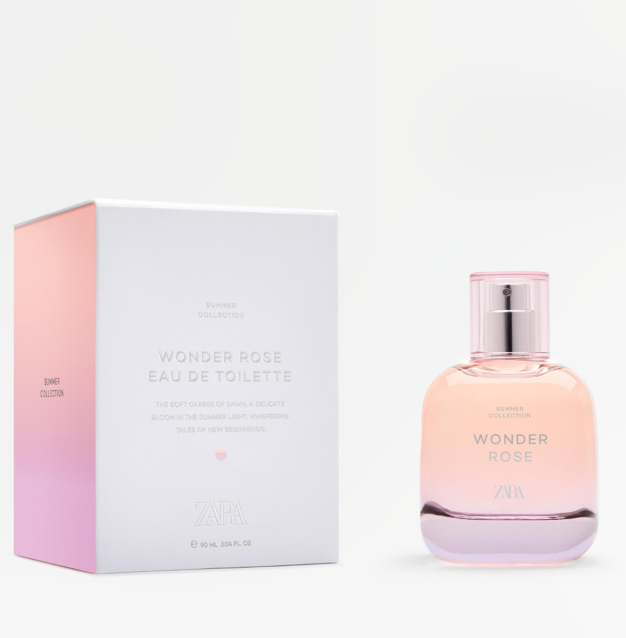 Perfumy Damskie Zara Wonder Rose Summer 90ml Edt