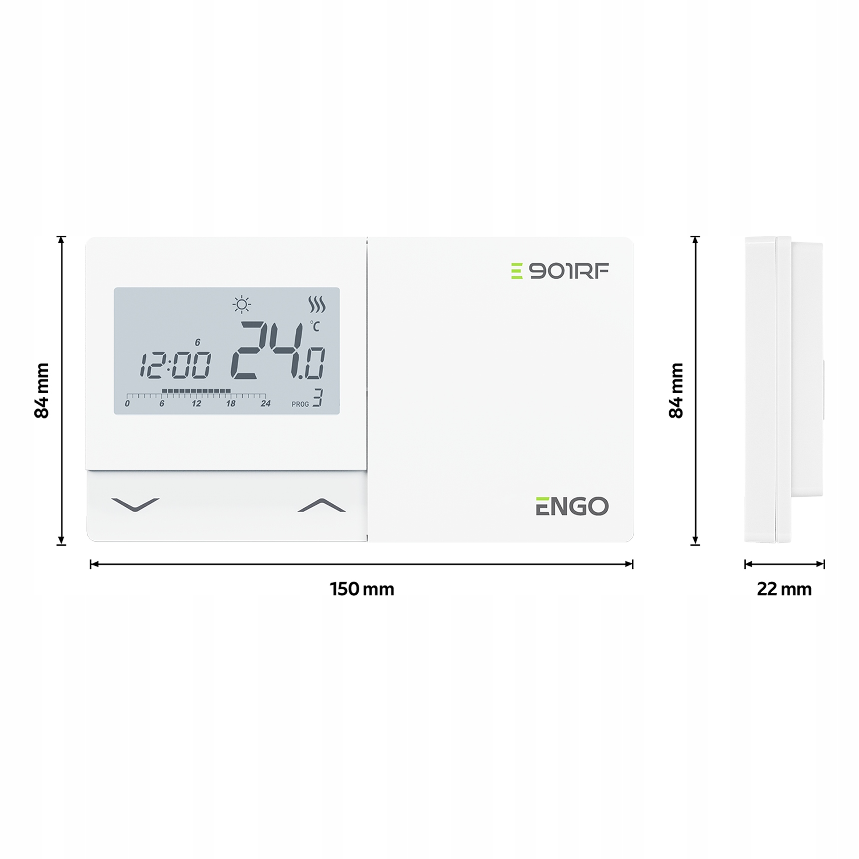 Regulator bezprzewodowy termostat Engo E901RF Marka inna