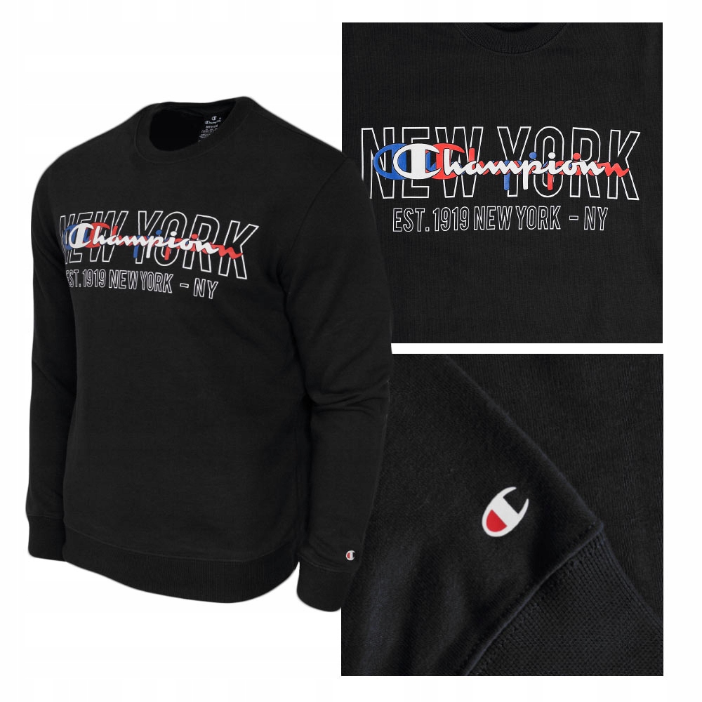 

Champion Bluza Męska 217285 Czarna L