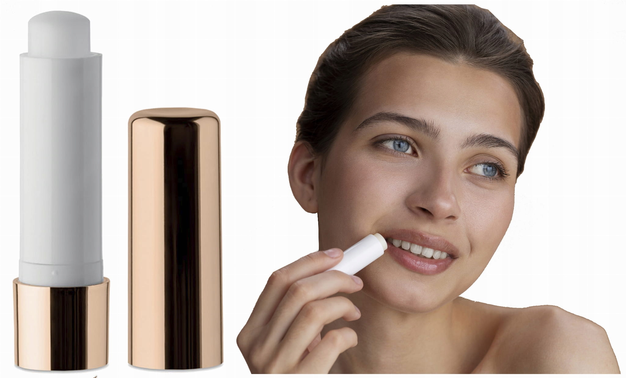 

Pomadka Ochronna Naturalny Balsam Do Ust Szampan