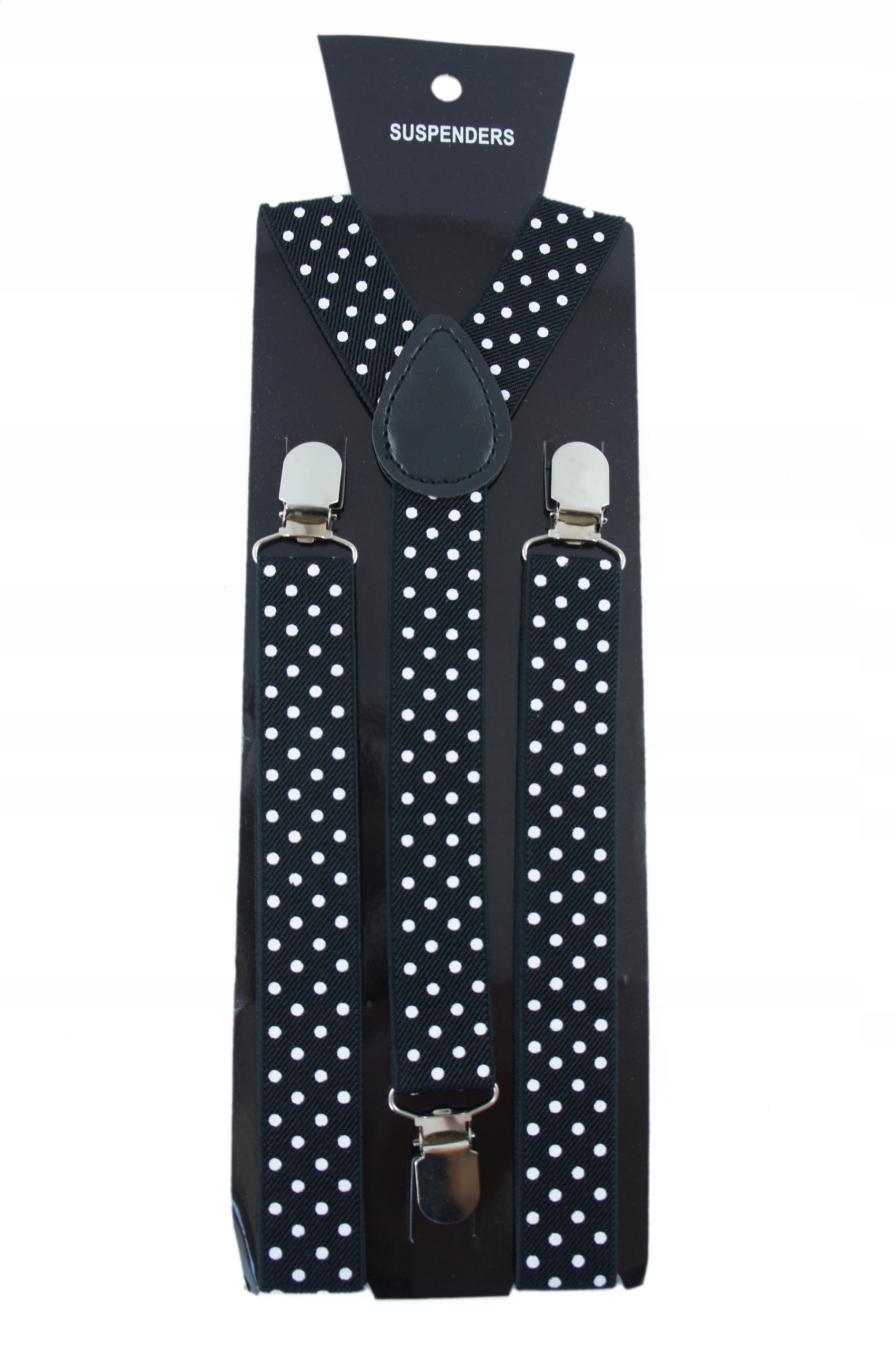 

Czarne szelki W Kropki 120-200cm Wzrostu! męskie