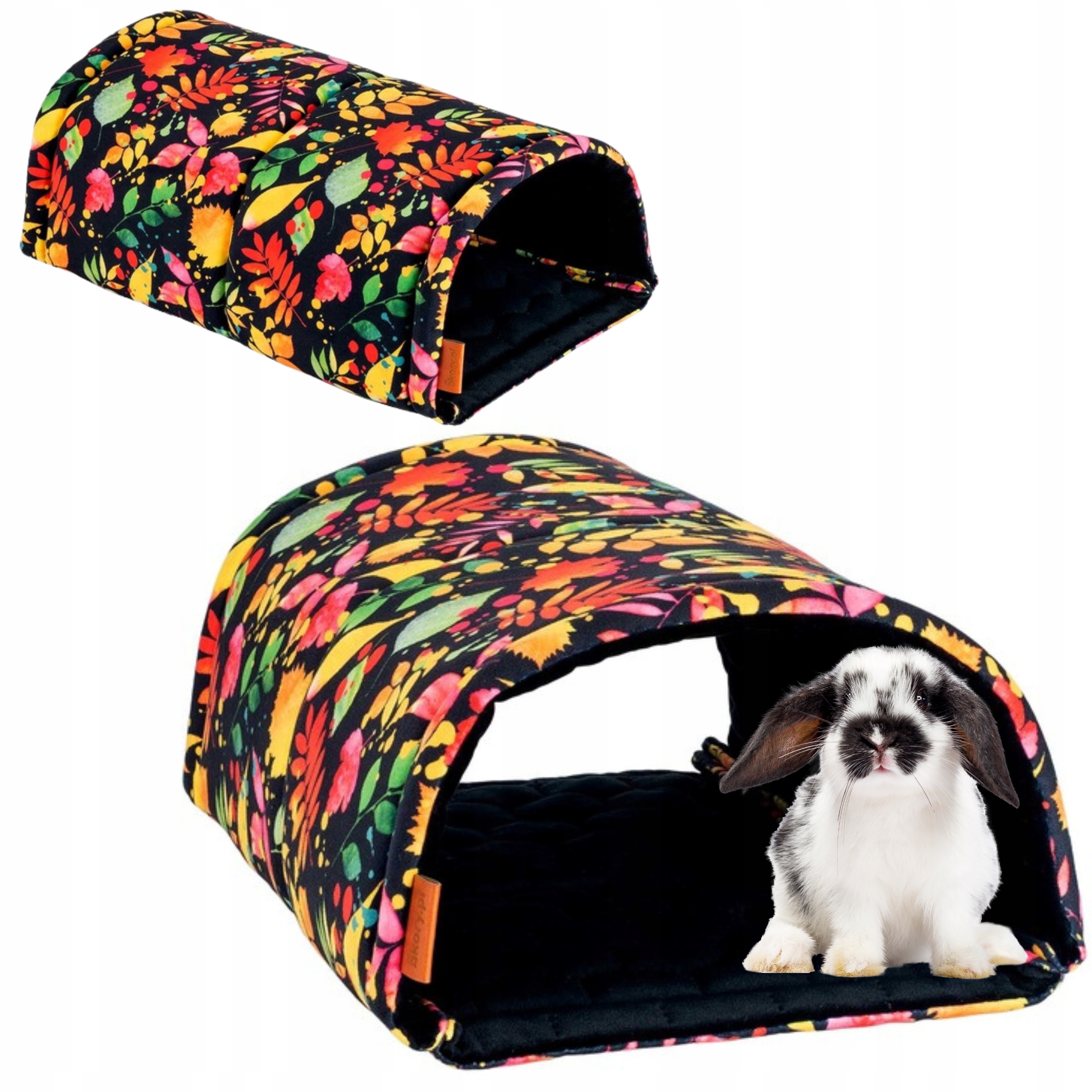 Levně Tunel Budka 2 Vchody pro králíky Fretky Hlodavci morčat 28x40 cm