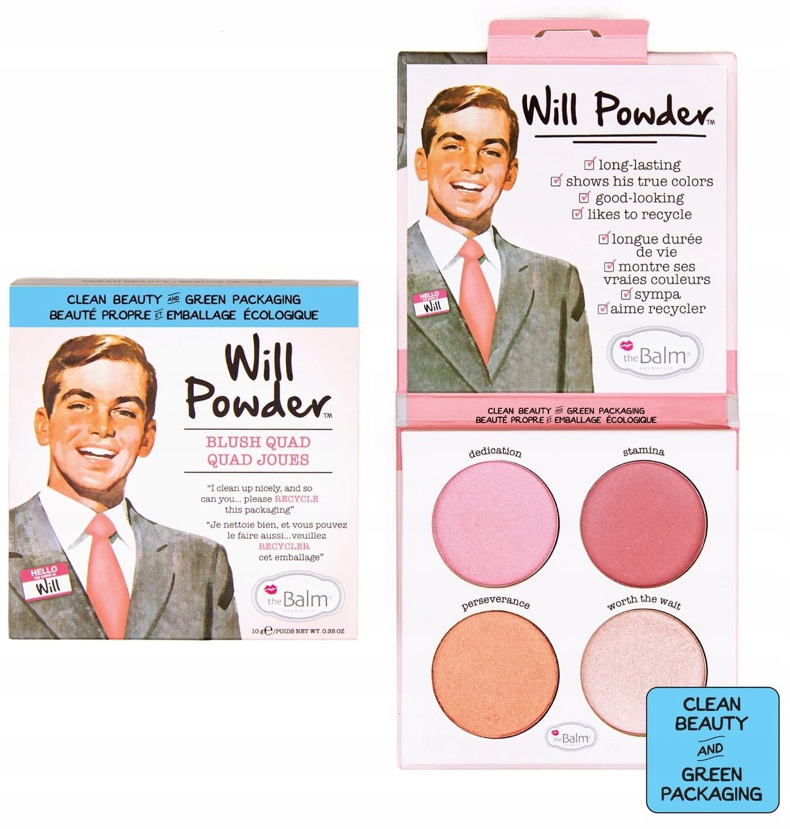 The Balm Will Powder Paleta Na Líčení