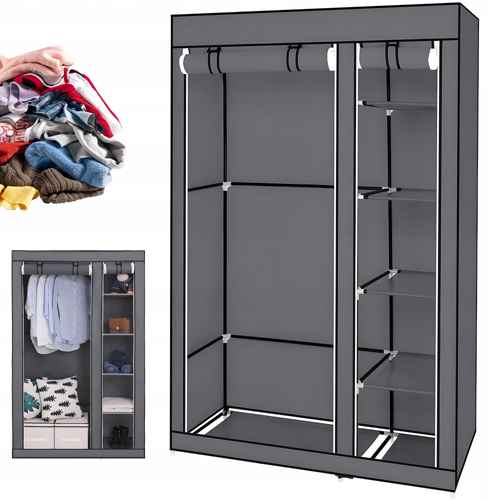 Prachotěsná Skříň Z Tkaniny 170X107X42,5 CM, Snadná Montáž