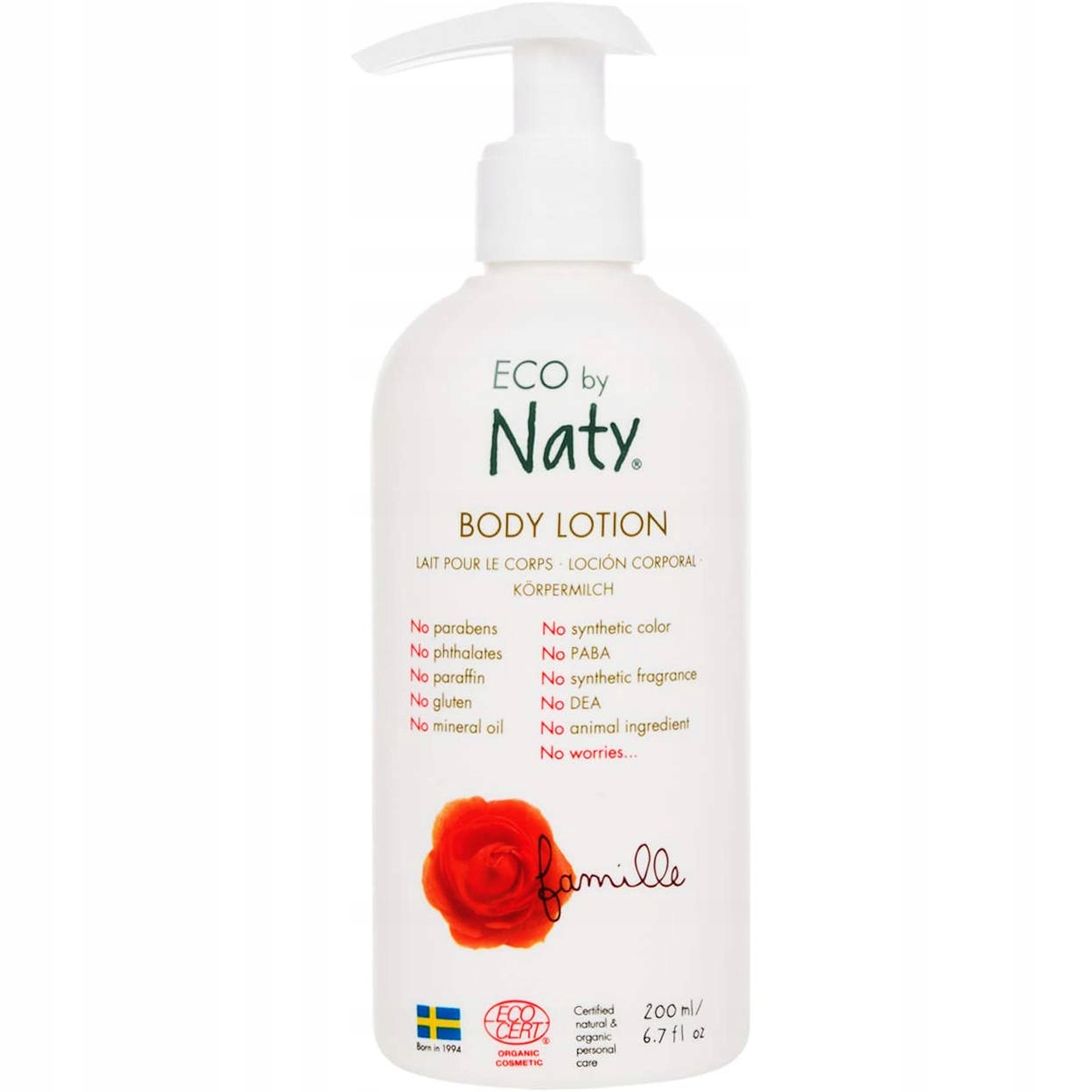 

Naturalny Balsam Do Ciała Hipoalergiczny Bio 200ML