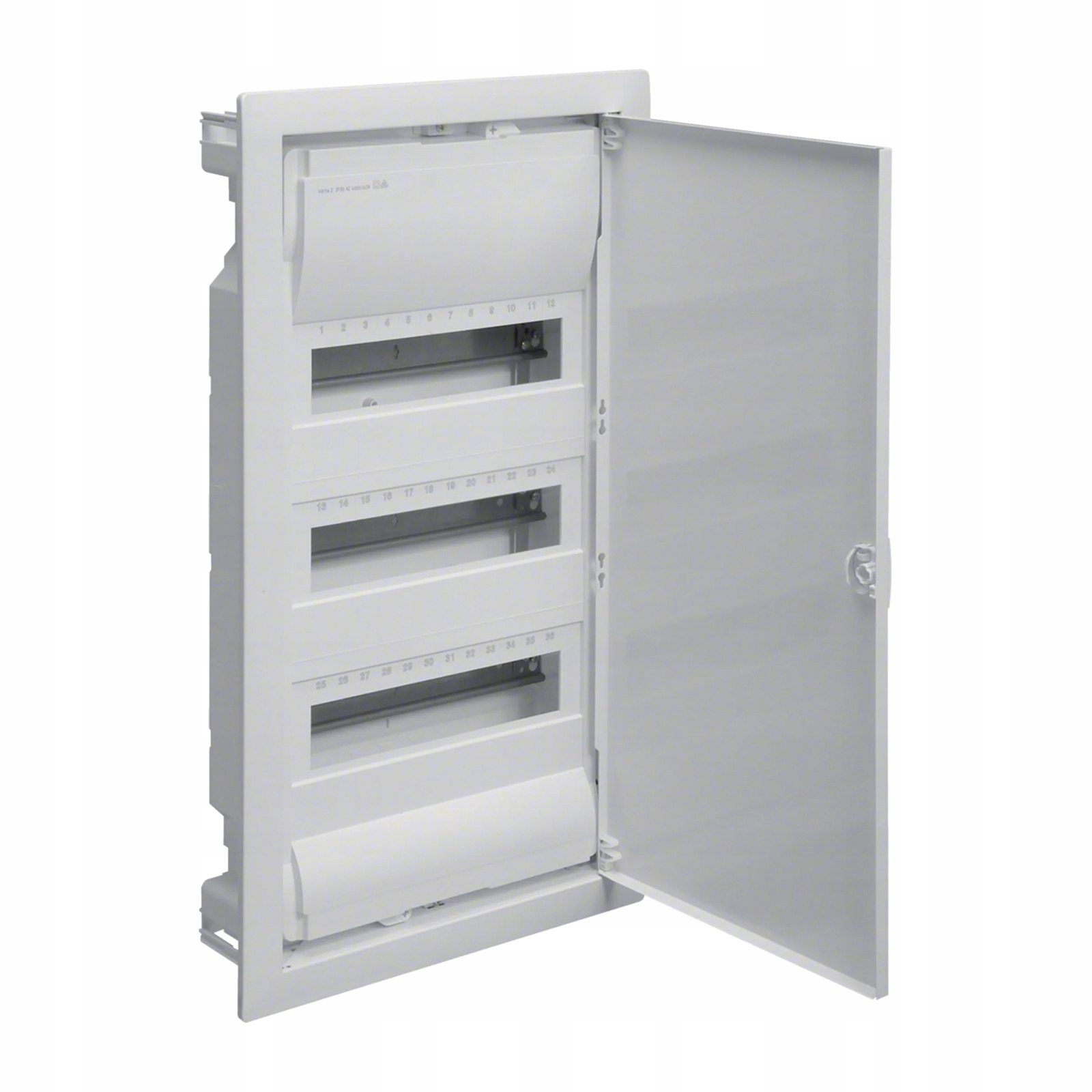 Podomítkový rozvaděč 3x36 Elektrická skříňka bílá Hager Volta VU36AT