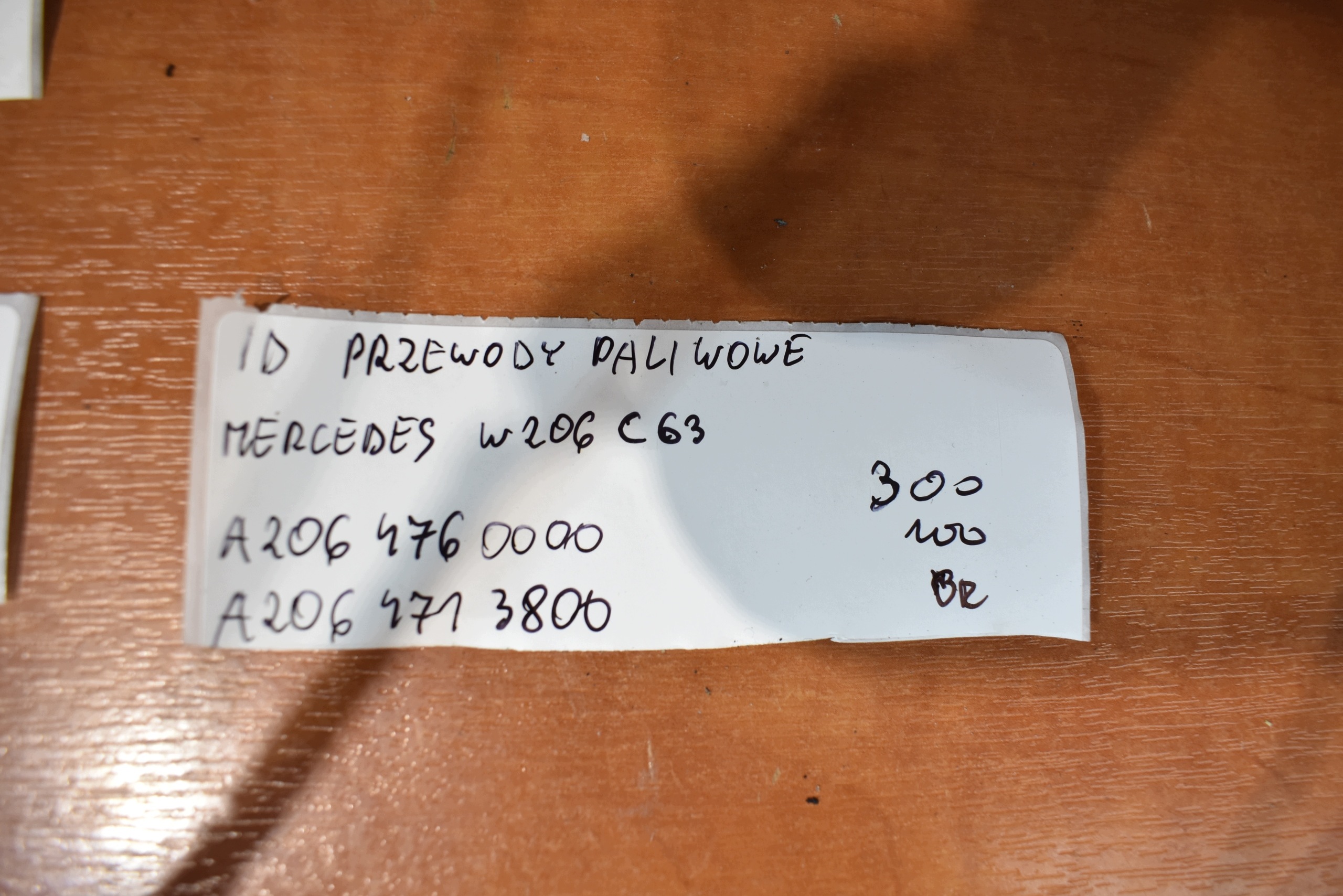 IDEALNE fuel hose MERCEDES W206 C63 1