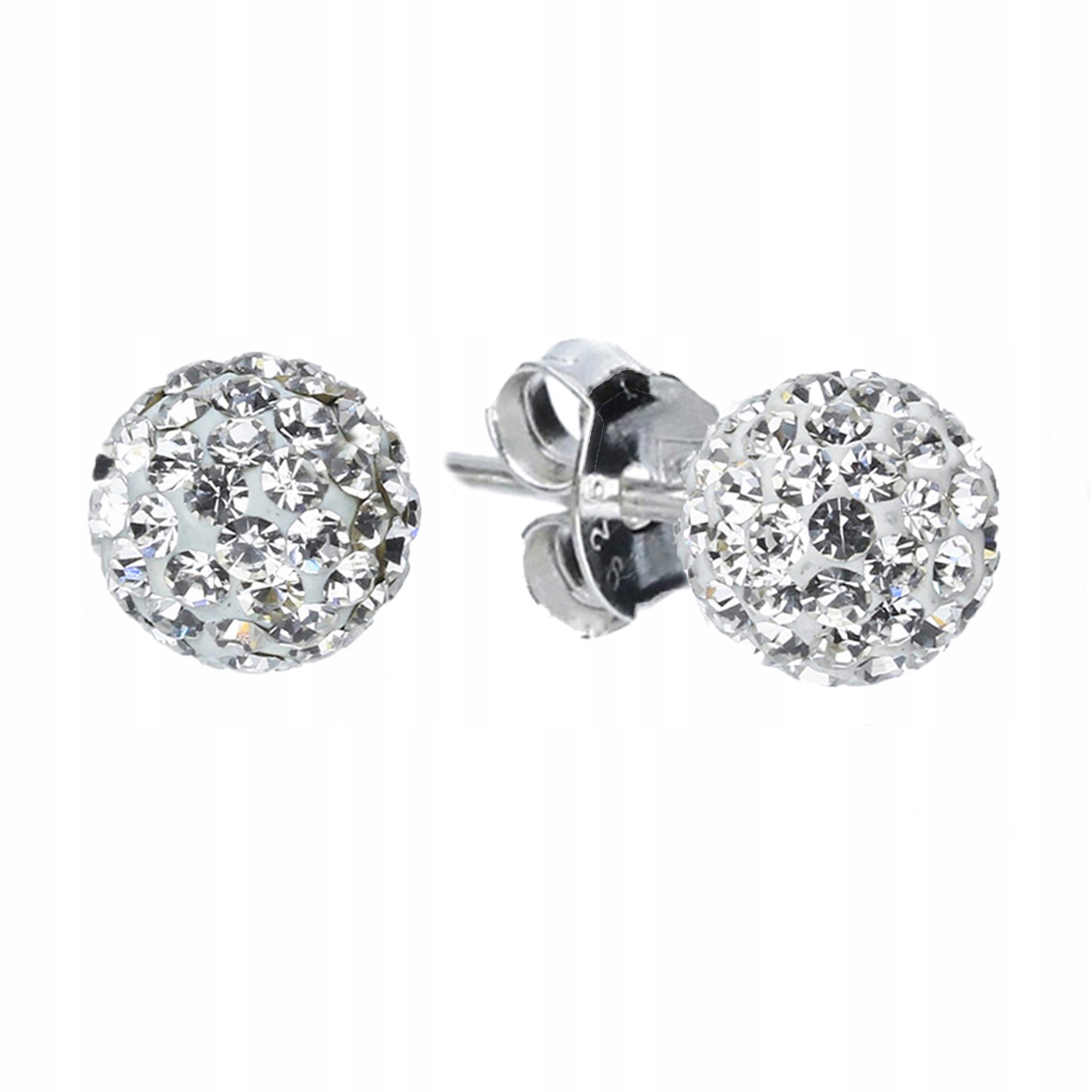 

Kolczyki Kulki Kuleczki Swarovski Z Cyrkoniami 5