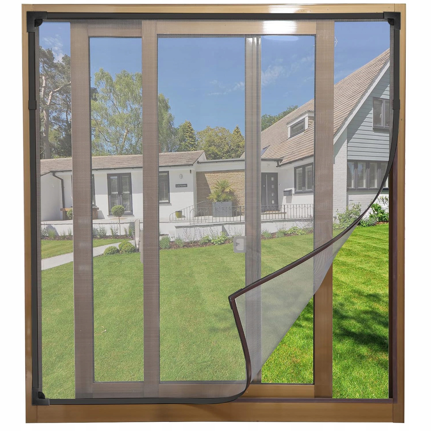 MOSKITIERA OKIENNA SIATKA MAGNETYCZNA NA OKNO KOMARY OWADY 70X130CM Rodzaj do okna