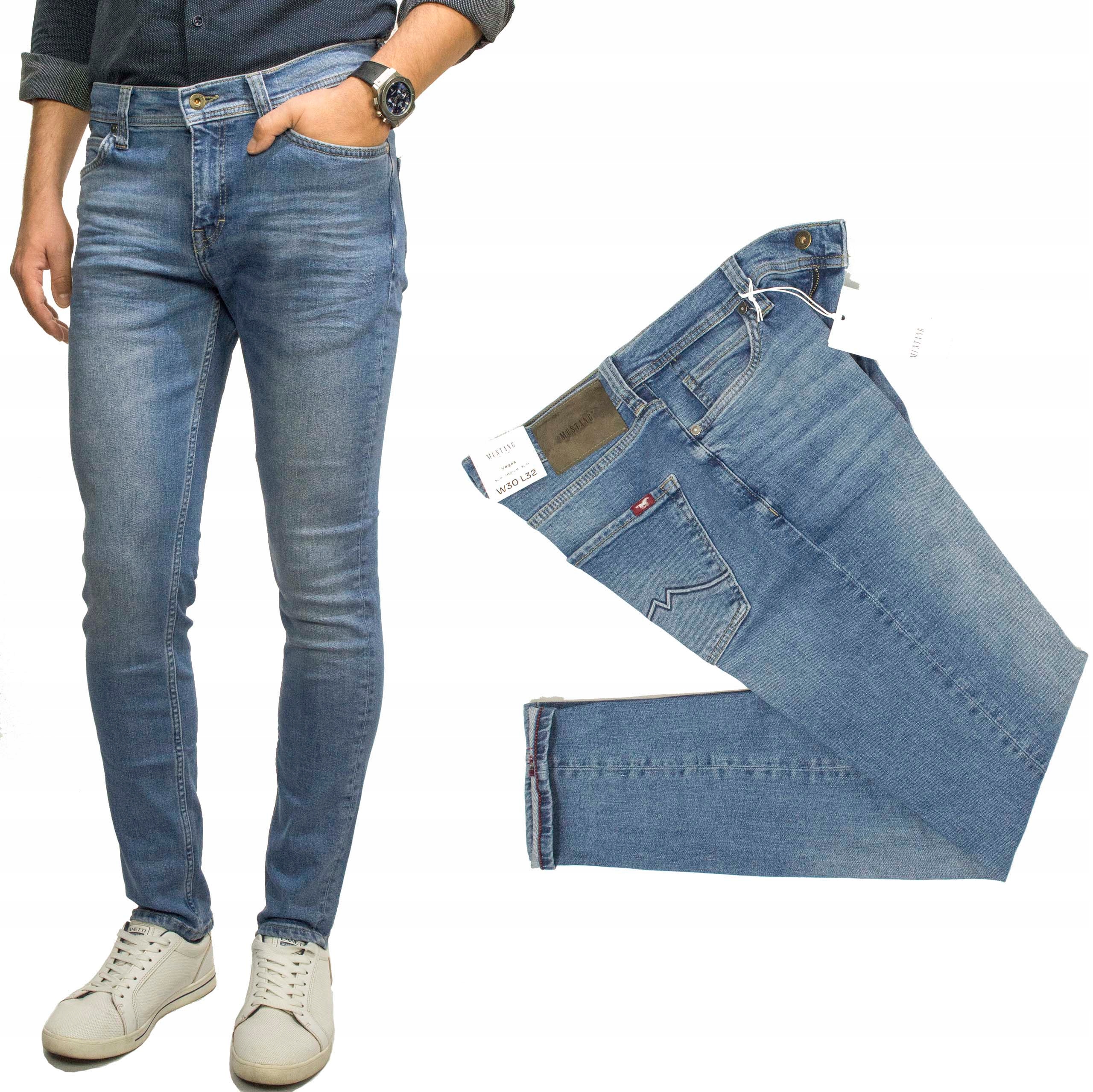 Mustang Vegas Vintage 414 pánské džínové kalhoty W33 L32