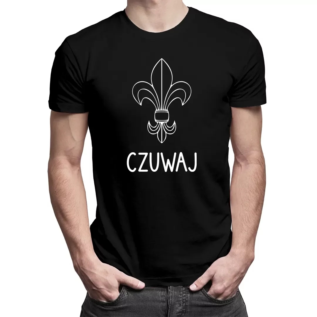 

Czuwaj koszulka z nadrukiem dla harcerza.