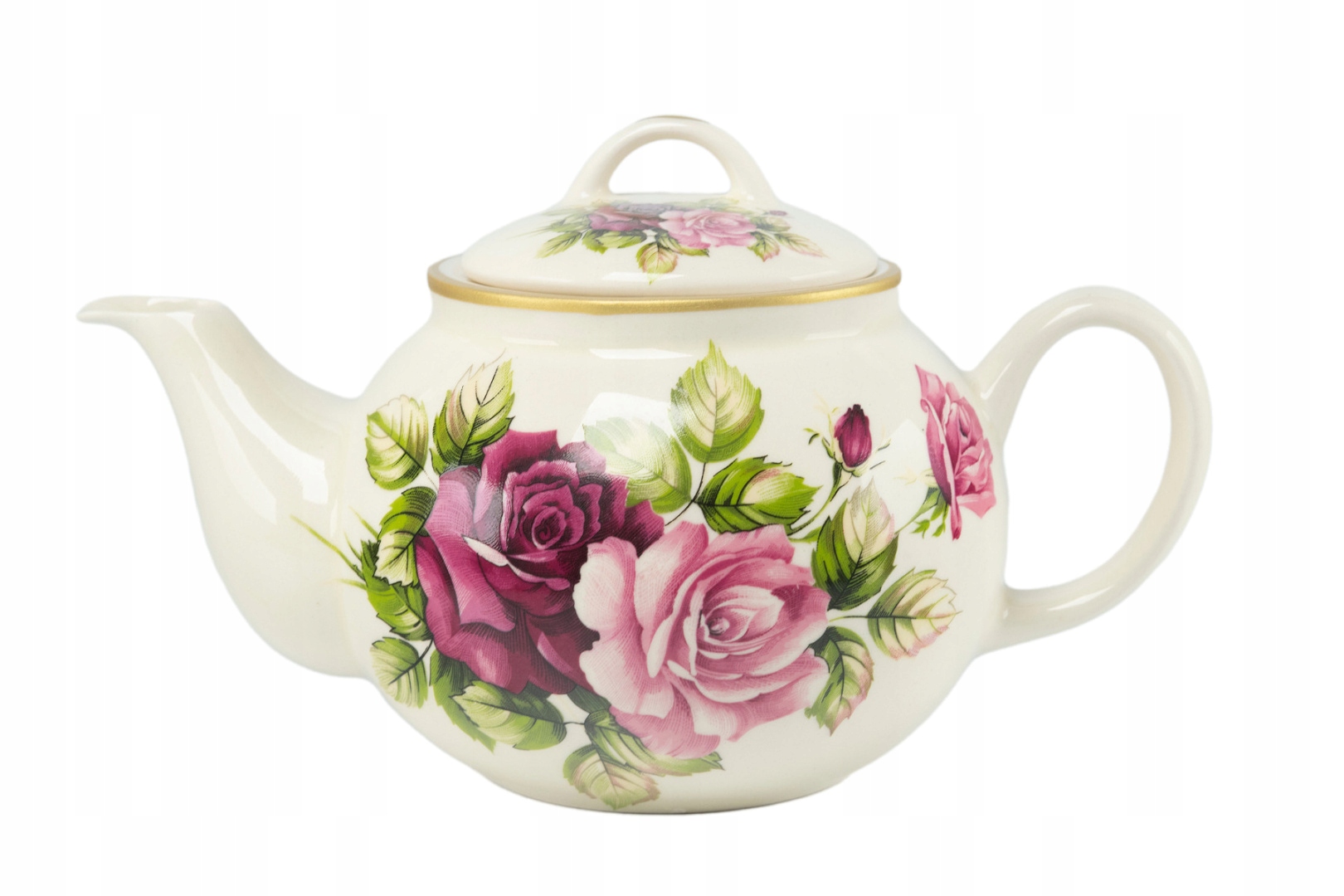 

Dzbanek 1l róża Mieroszów ceramiczny kremowy