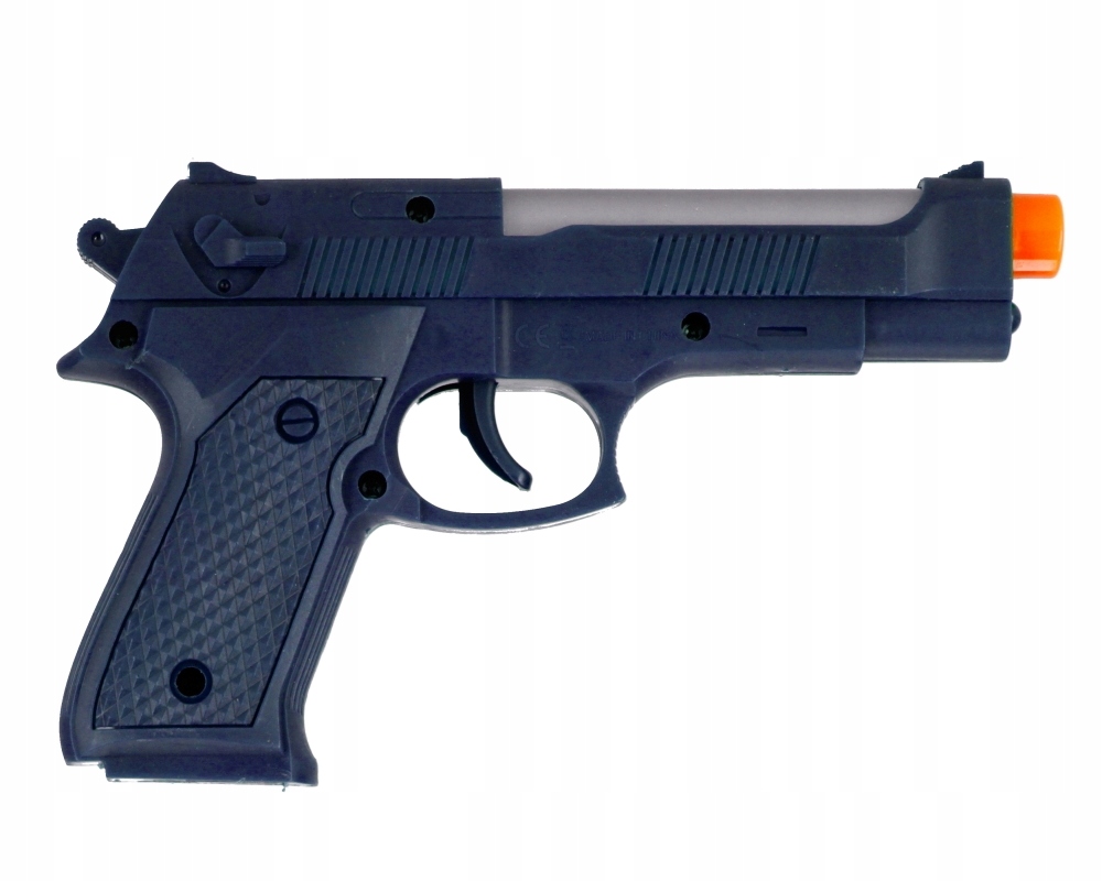 PISTOLET POLICYJNY Z ŚWIATŁEM I DŹWIĘKIEM 3 KOLORY Marka Mega Creative