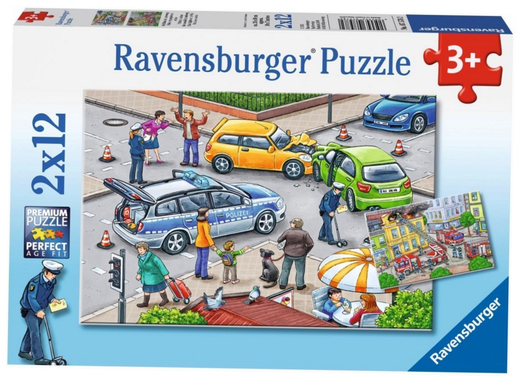 Puzzle 2x12 Blue Lights Go