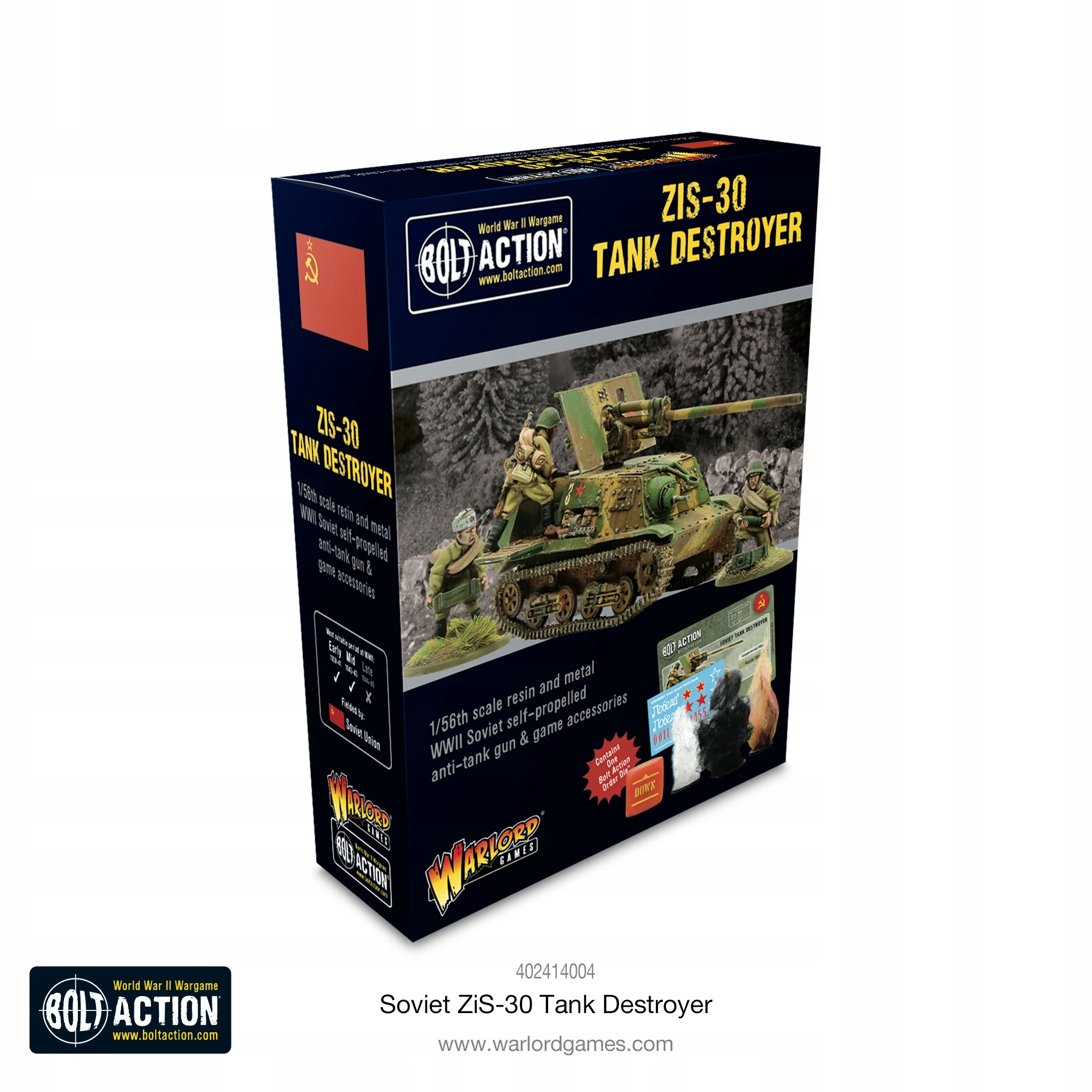 BOLT ACTION ZIS-30 Tank Destroyer