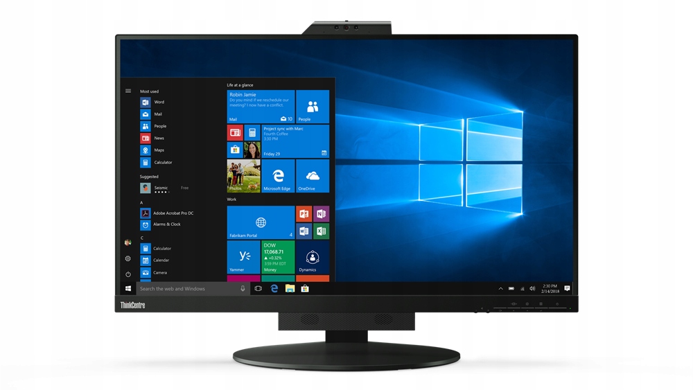 Led Monitor Lenovo ThinkCentre Tiny-In-One 27" 2560 x 1440 px Ips