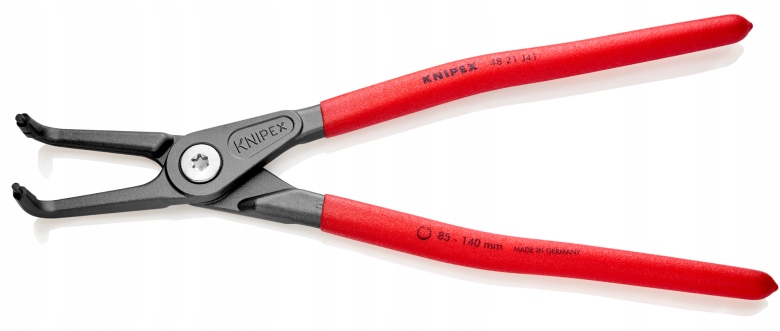 Kleště ohnuté o 90° pro kroužky 85-140 mm