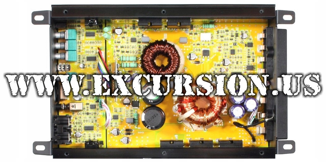 Excursion HXA-1K - WZMACNIACZ 1 Kanałowy MONOBLOK 400/600W RMS Hi-Input D Marka Excursion