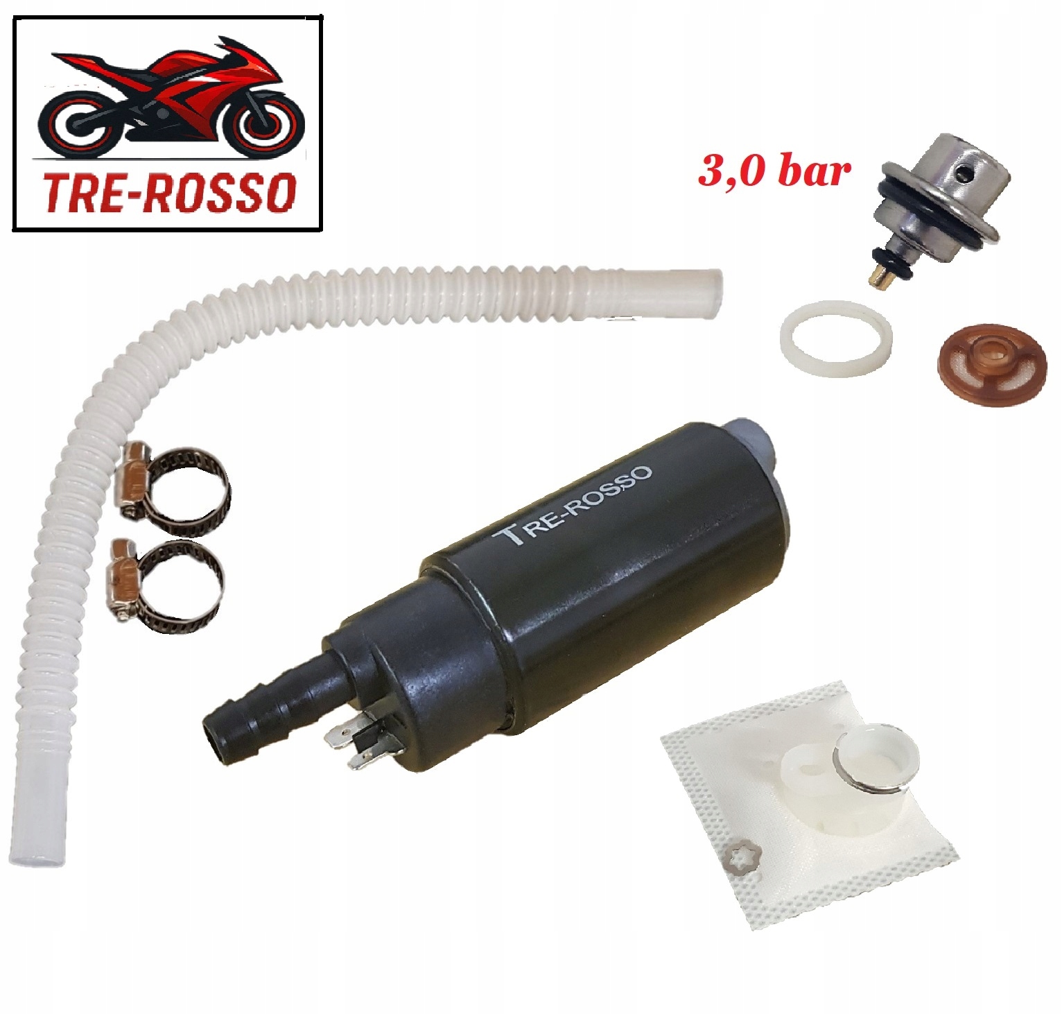 Masai Hisun 500 Benzínová Palivová Pumpa 16-18 regulátor tlaku paliva