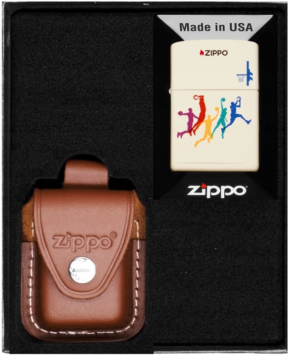 Sada Zippo Zapalovač Hoops Design Dárkový No2