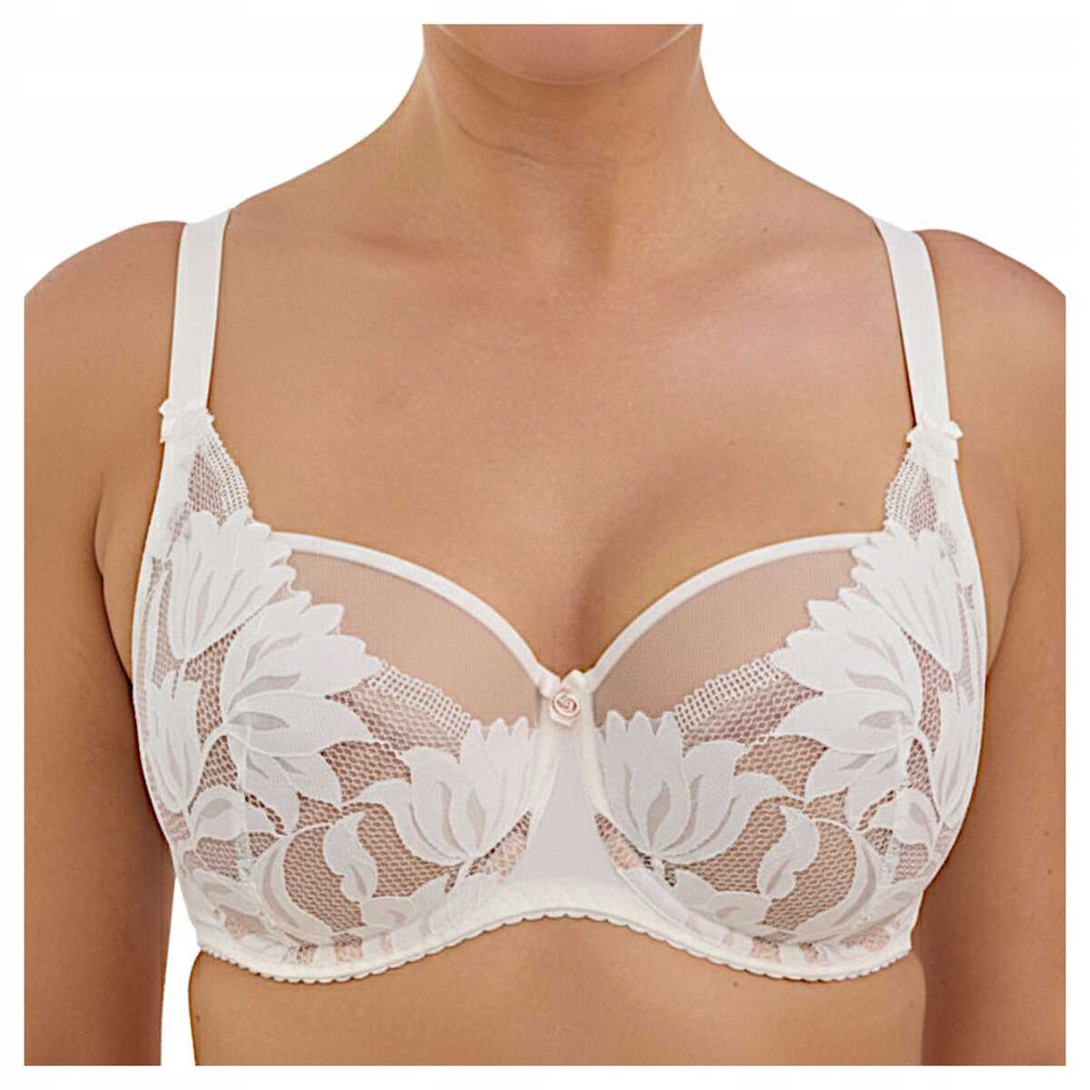 Gaia Podprsenka měkká s krajkou podprsenka soft 1135 ecru-mokka 75G