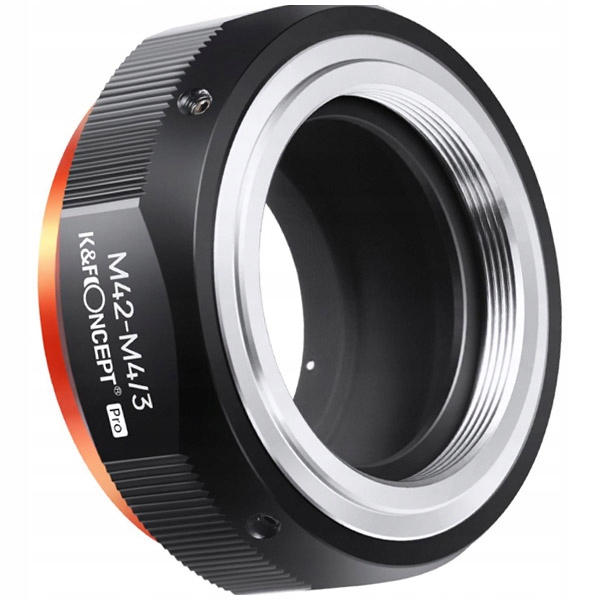 Adapter M42 Micro 4/3 gwint 42 mm Zenit Helios przejściówka Wersja Pro