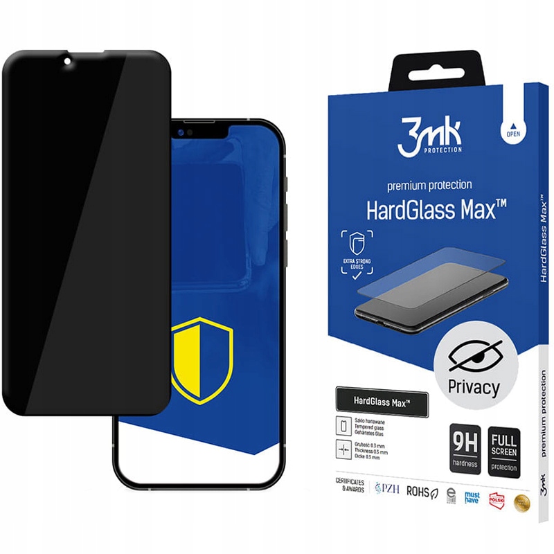 

Szkło prywatyzujące 3mk do iPhone 13 13 Pro 14