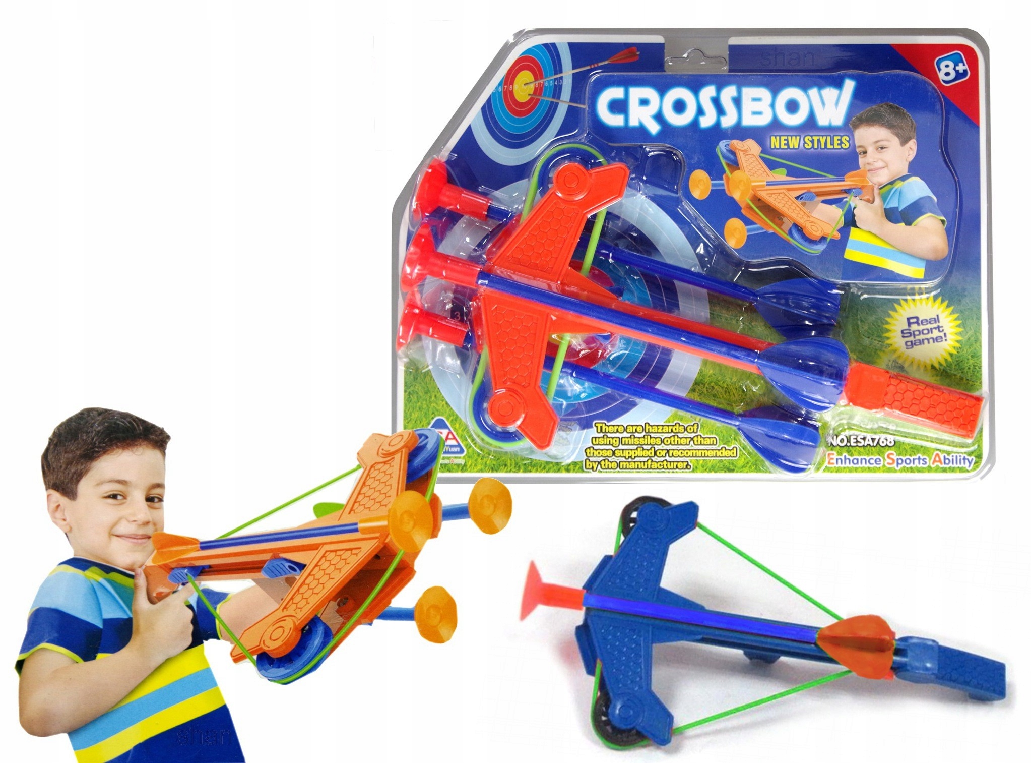 

Kusza ze strzałkami na przyssawki Creative