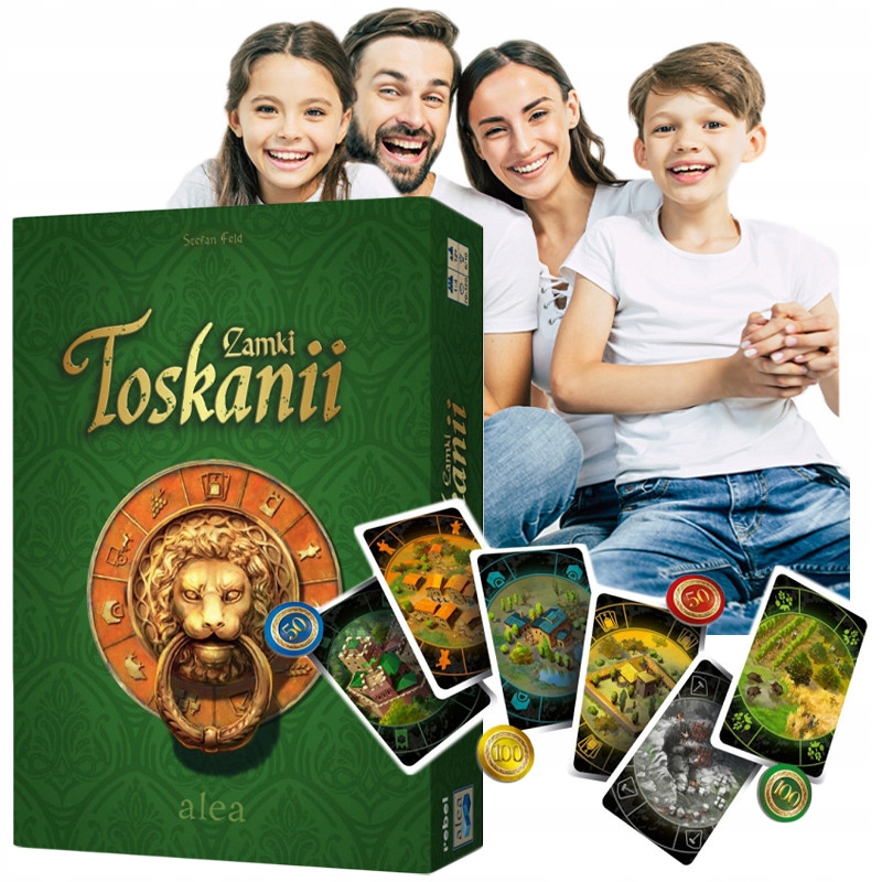 Planszówka Gra Towarzyska Zamki Toskanii Od 8 Lat