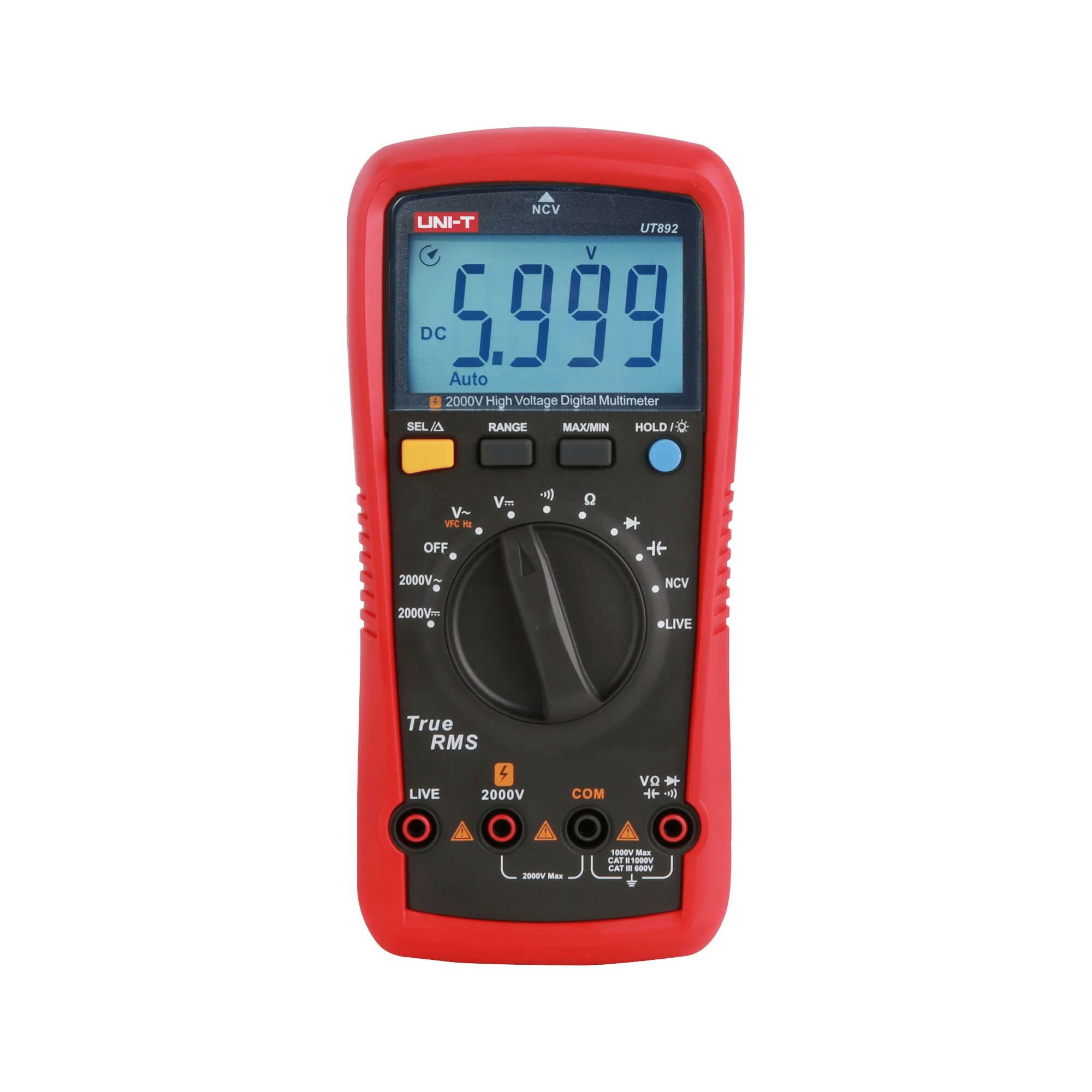 Uni-t MIE0469 Univerzální multimetr UT892, 2 x 1,5 V
