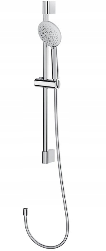 Sprchová sada s tyčí Zen od Cersanit, chrom S951-856