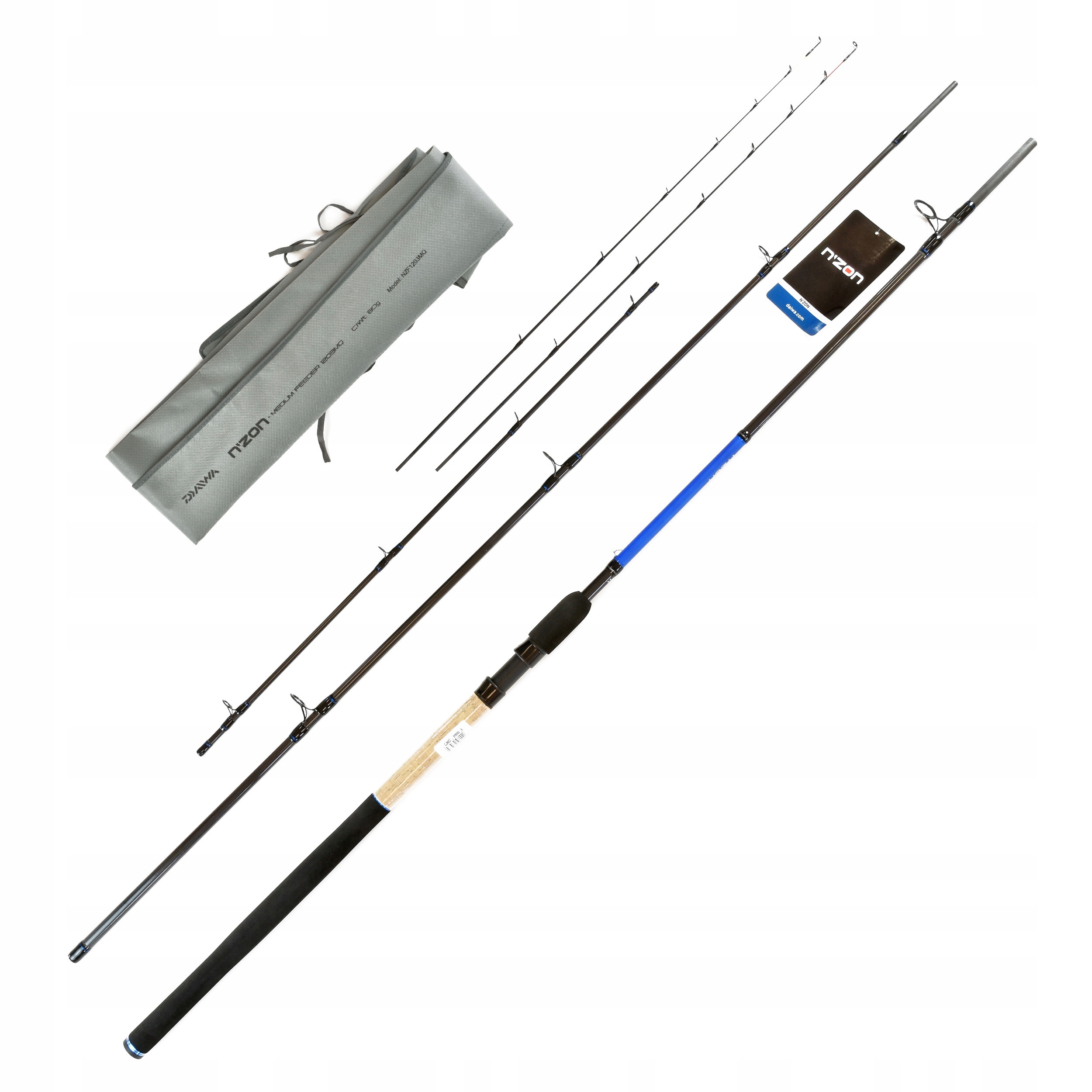 Wędka Daiwa N'Zon Light Medium Feeder 1-80 g 127 cm 366 cm