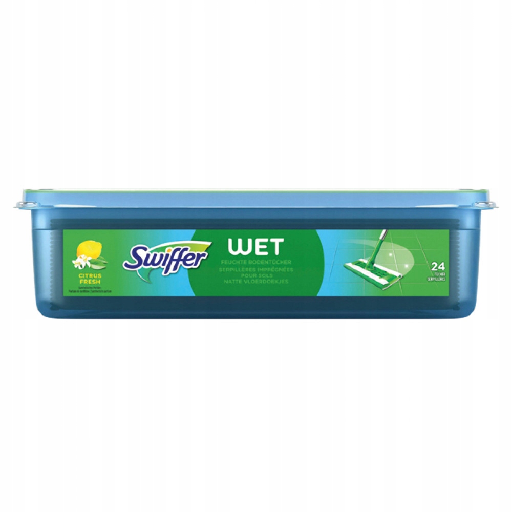 SWIFFER Mokre Ściereczki Wkłady do Mopa 24 sztuki EAN (GTIN) 5413149921177