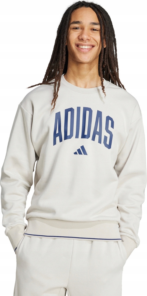 Pánská Mikina Adidas Collegiate Sweat Šedá JM1732 vel M