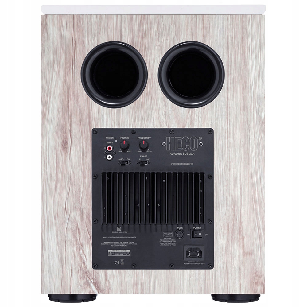 HECO AURORA SUB 30A SUBWOOFER AKTYWNY IVORY WHITE Model Aurora