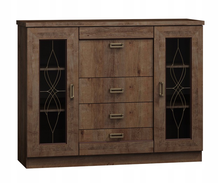 Komoda, Witryna TADEUSZ T14- 2 KOLORY Kod producenta AMBT14LEF