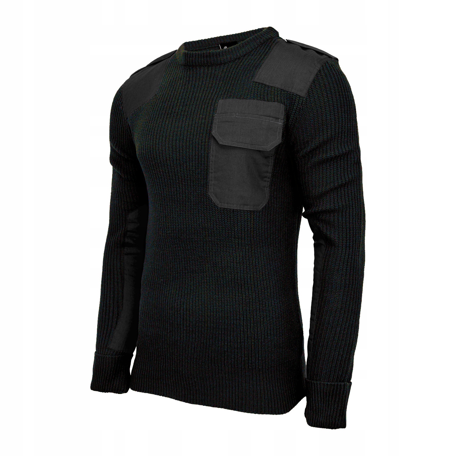 Sweter Wojskowy BRANDIT Czarny M Rozmiar M