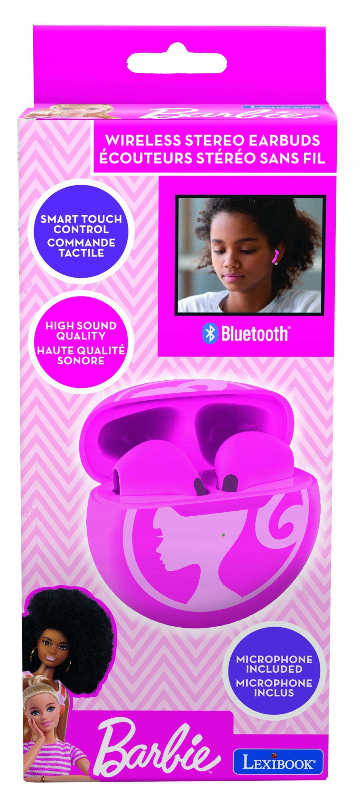 Bezdrátová sluchátka Barbie Lexibook HPBT05BB