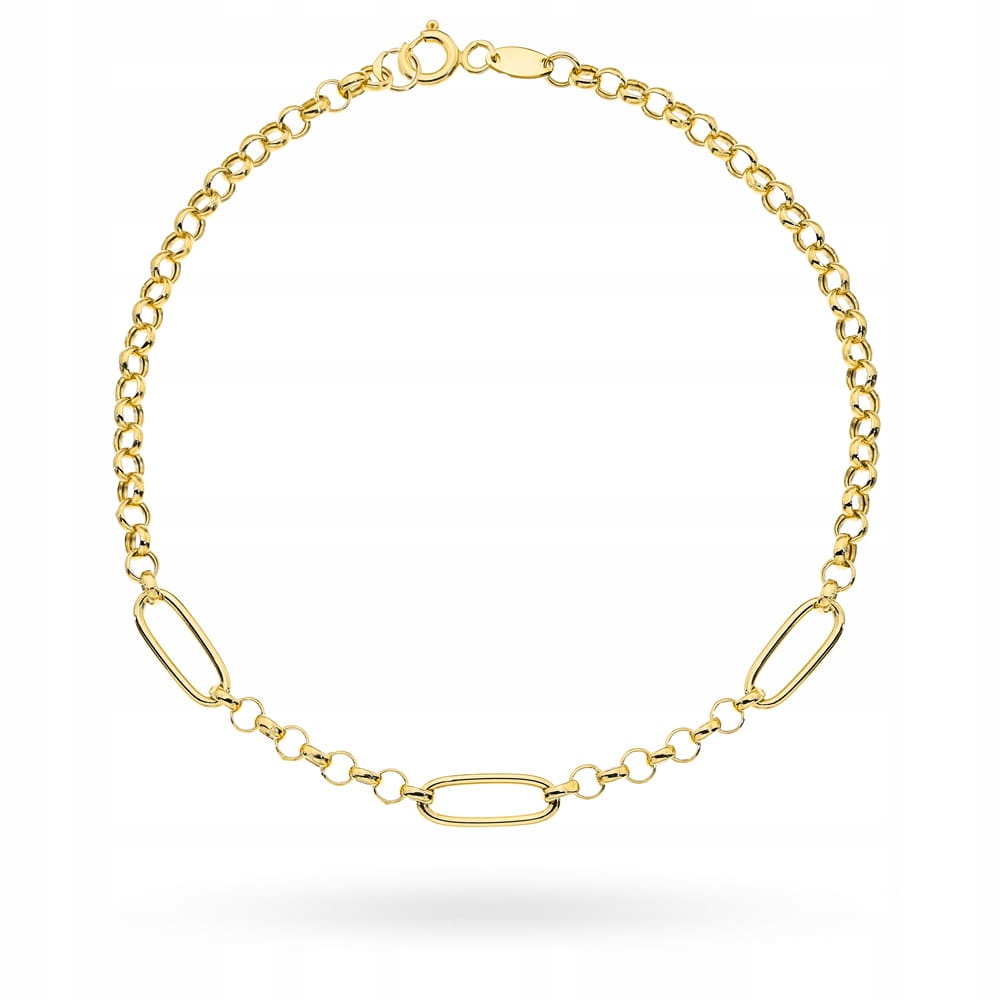 Zlatý náramek 585 14k rolo 2.51g elegantní žluté zlato