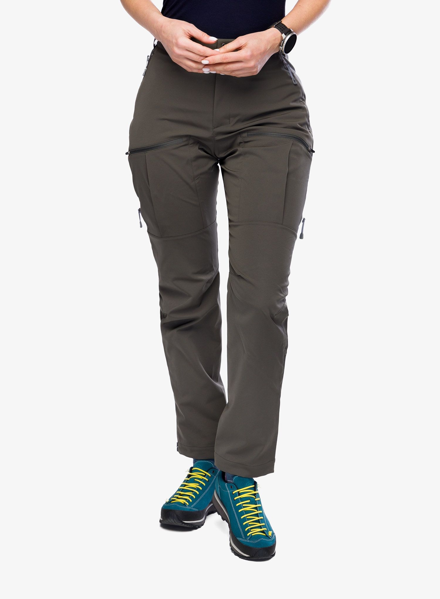 Dámské softshellové kalhoty Houdini More Pants baremark zelená Xs