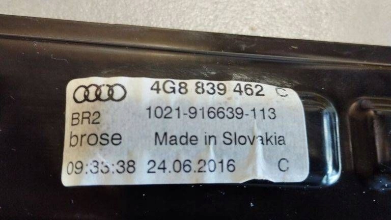 Audi A7 4G 2016 Mécanisme Vitres Droite Arrière 4G8839462C