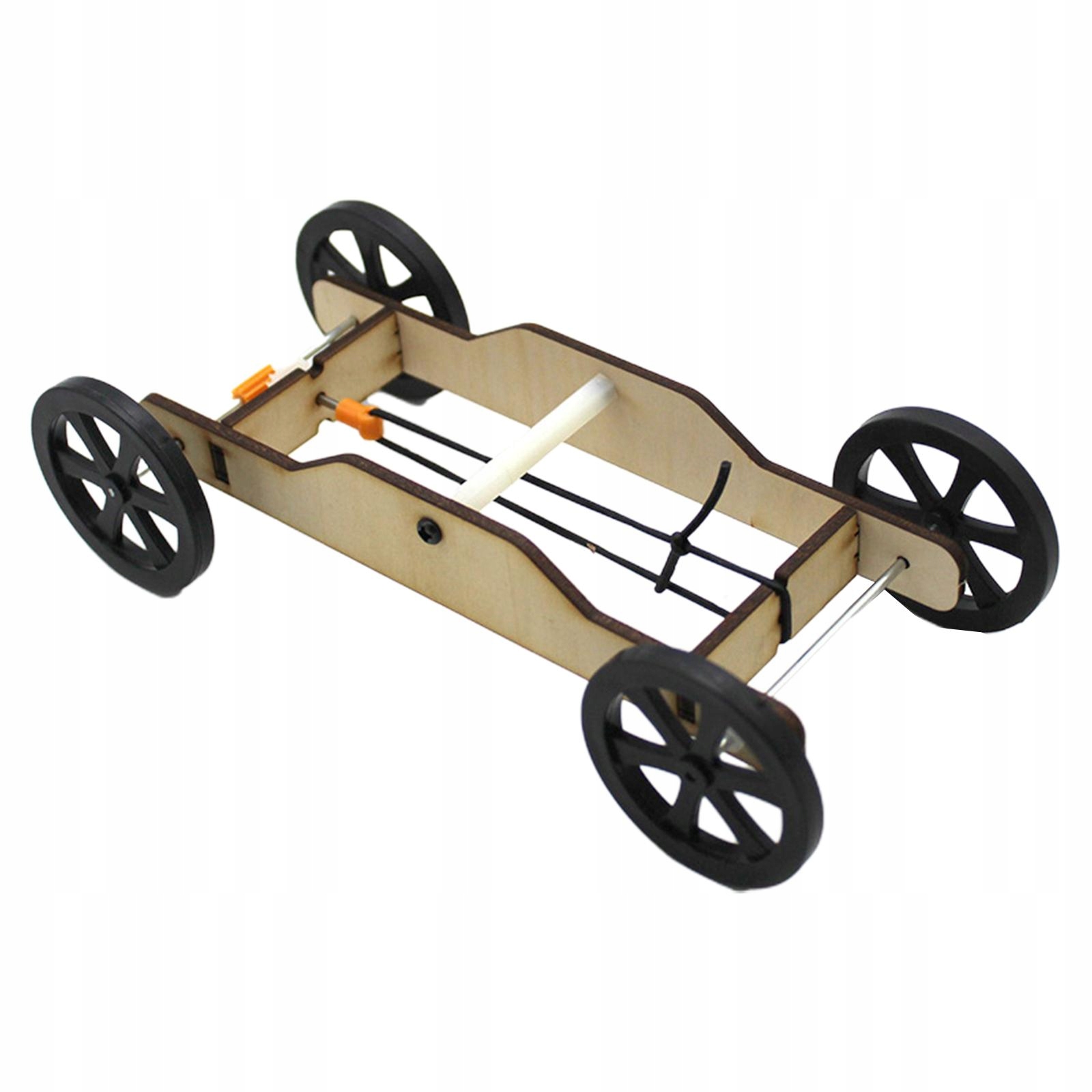 Wood DIY Car Model s Physics Science Experiment