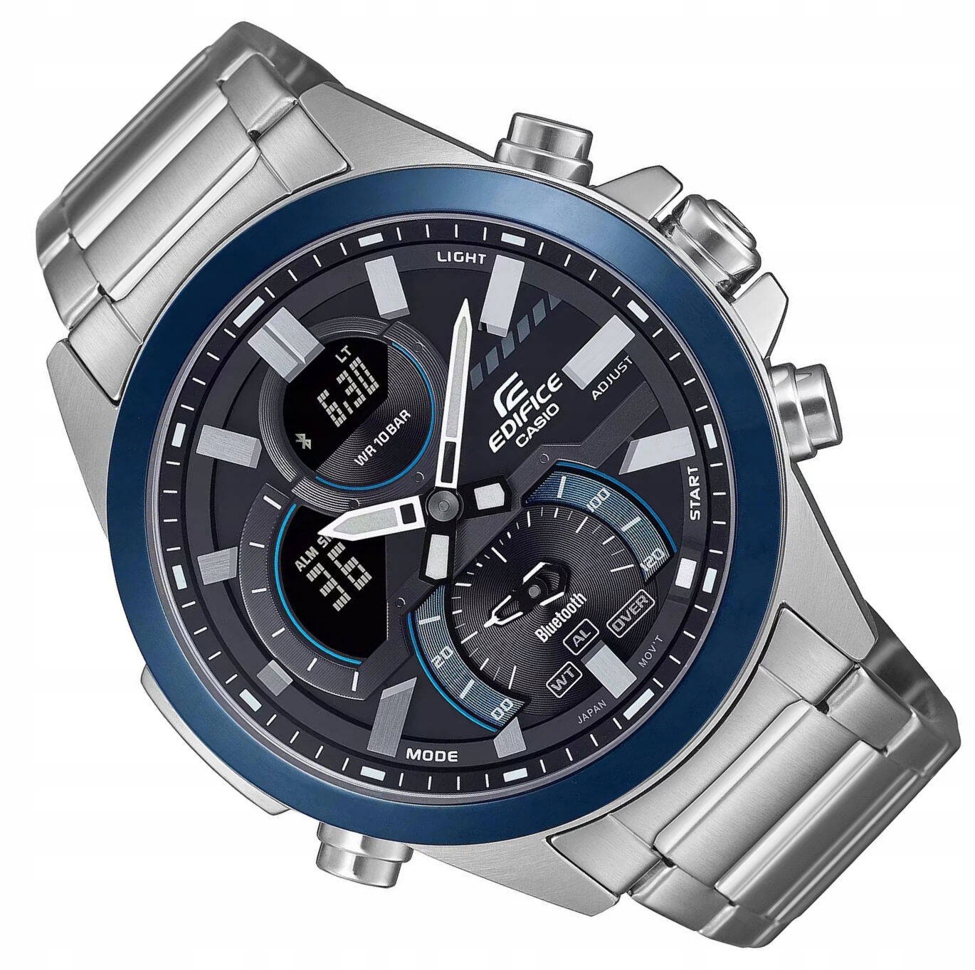 Pánské Sportovní Vodotěsné Hodinky Casio Edifice Bluetooth ECB-30DB -1AEF