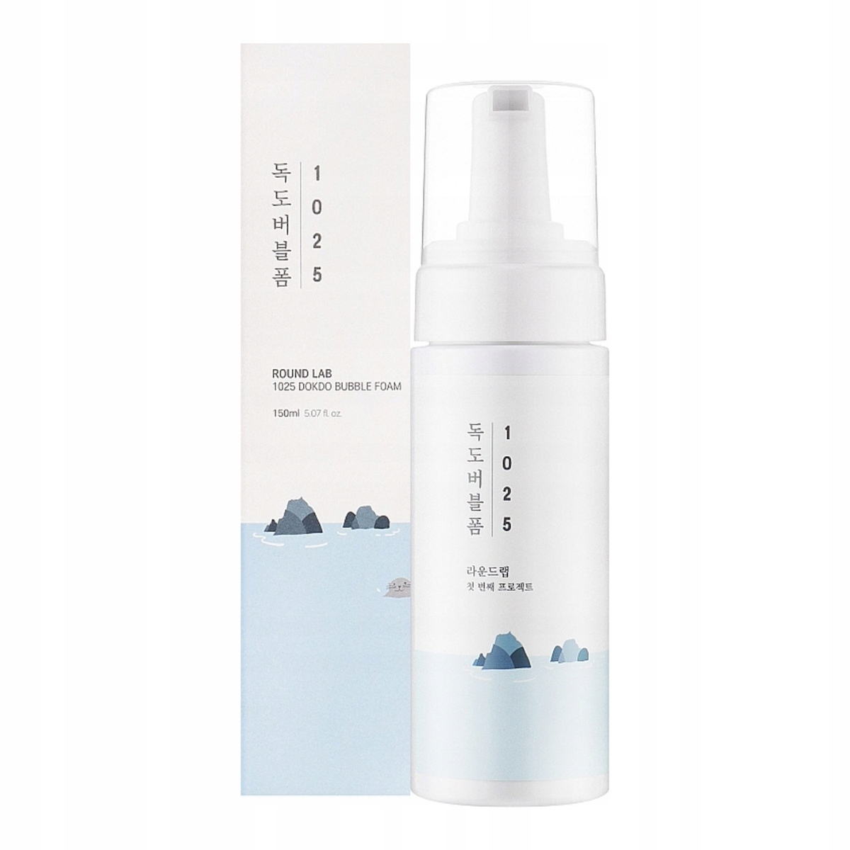 Round Lab 1025 Dokdo Bubble Foam 150 Ml čistící pěna