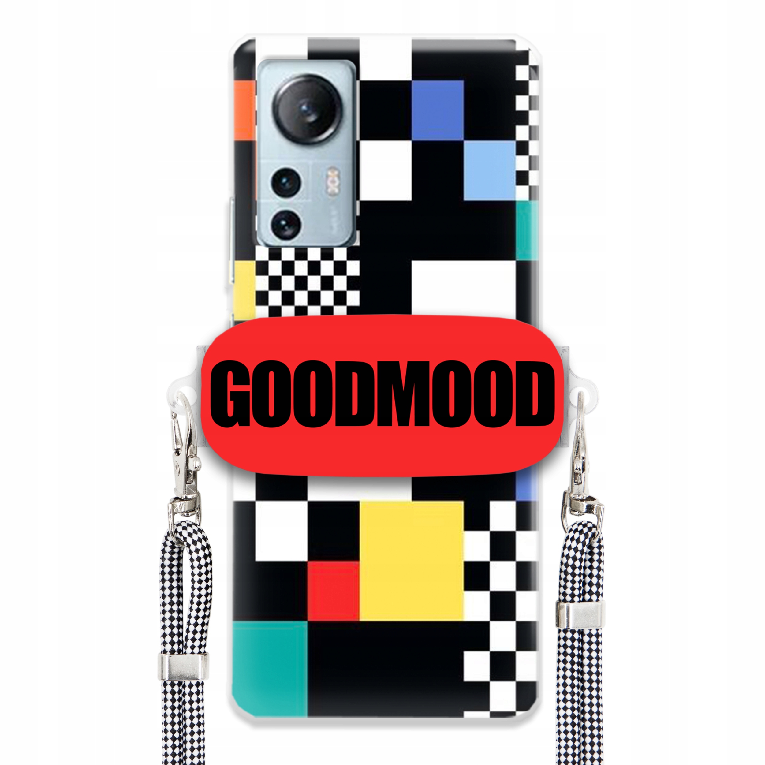 Pouzdro Pro Xiaomi 12 Lite Case Držák Na Vodítko Zebra Telefonu Pixelart MIX Vzorů