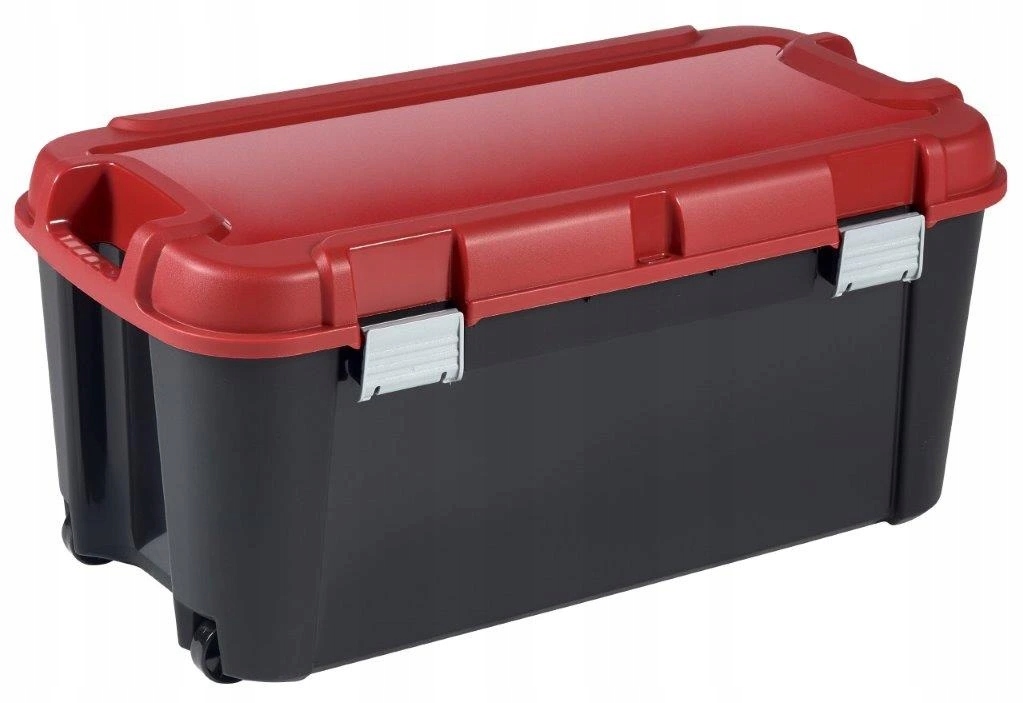 Box na nářadí Keter Totem Storage box 80 L černo červený